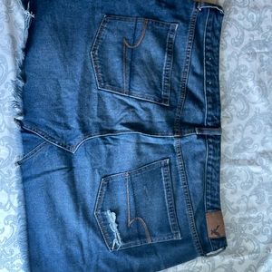 A&E denim skirt